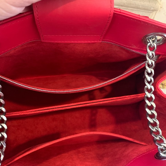 Authentic Louis Vuitton New Wave Scarlet Red Tote NEW CONDITION! - Picture 6 of 8